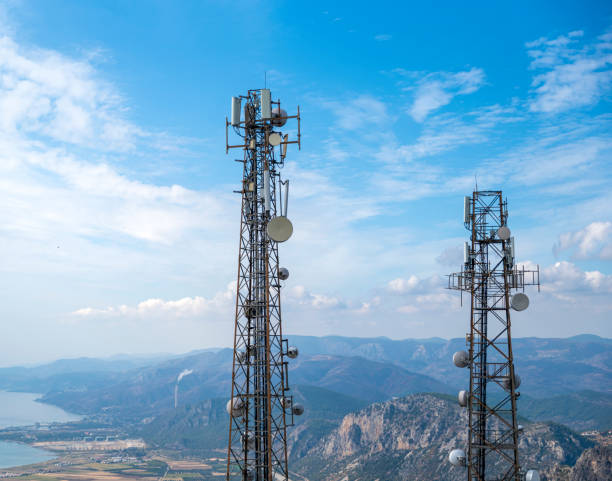 cell phone or mobile service towers